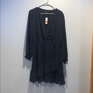 Brand new navy colored banana republic dress!